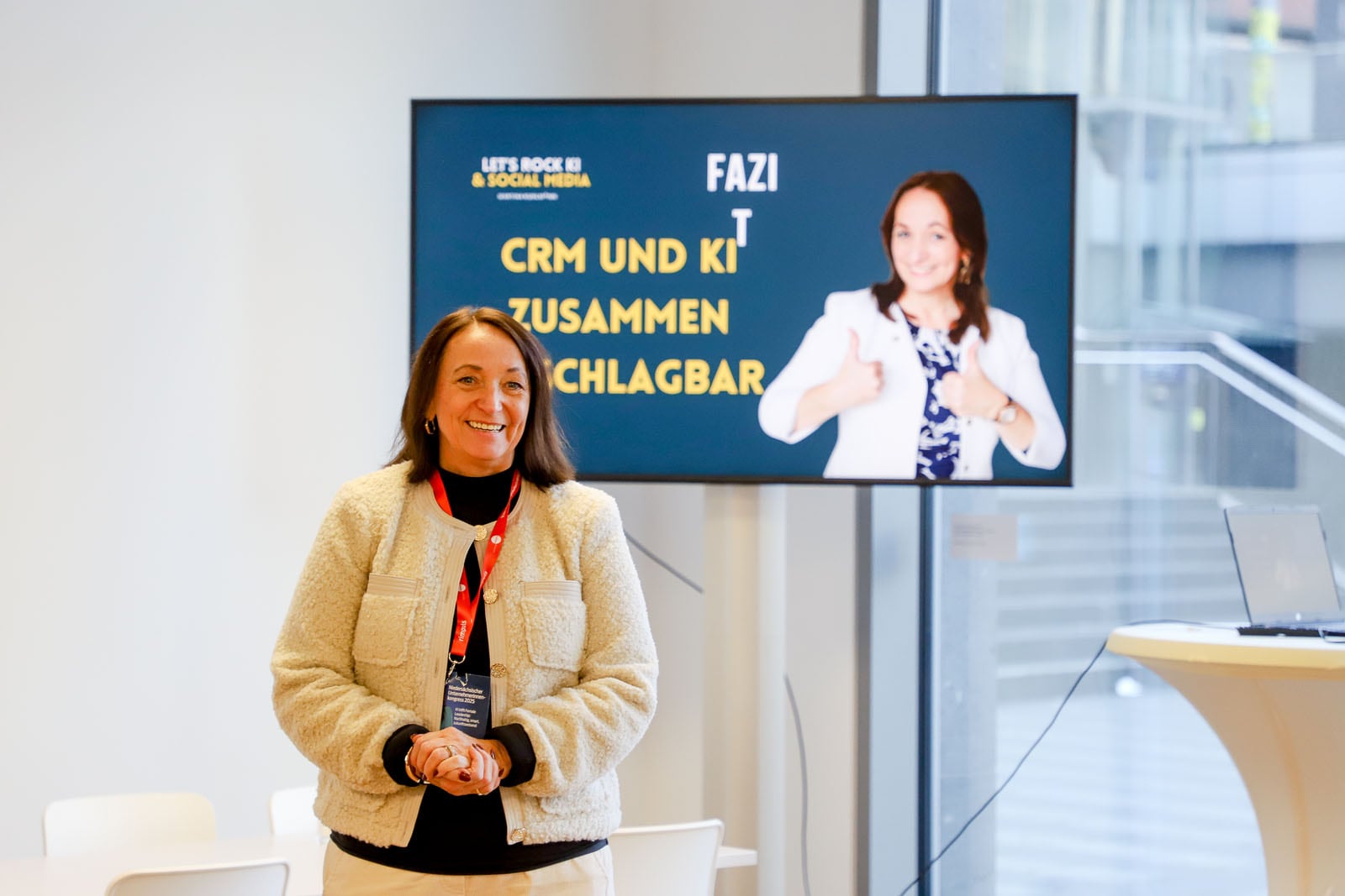 Unternehmerinnenkongress 2025 in Hannover: Netzwerken in der Sparkasse